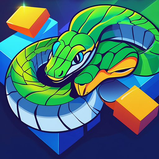Snake Break Block Logo